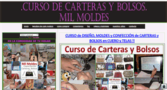 Desktop Screenshot of milmoldescursos.com